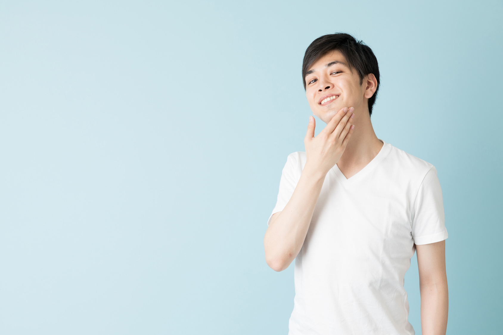 シェービング後画像